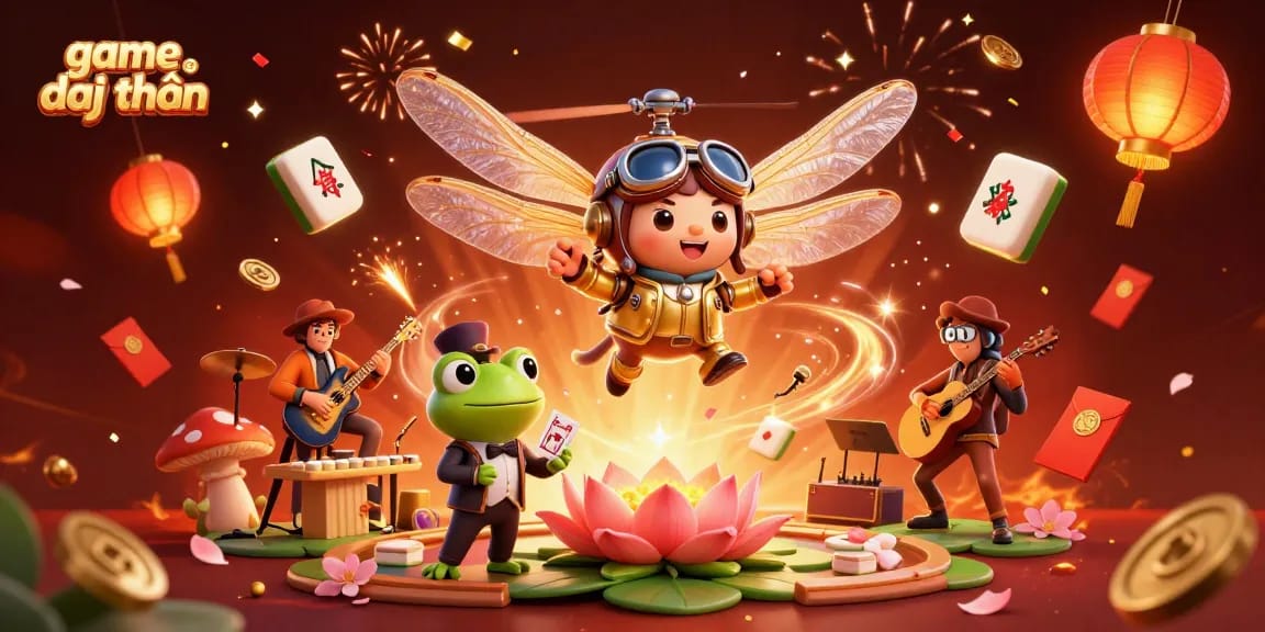 Engage in game đổi thưởng with vibrant scenes of dynamic characters in a captivating casino setting.