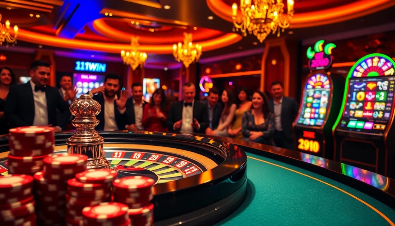Experience high-stakes excitement at https://11win12.com/ with vibrant casino gaming visuals.
