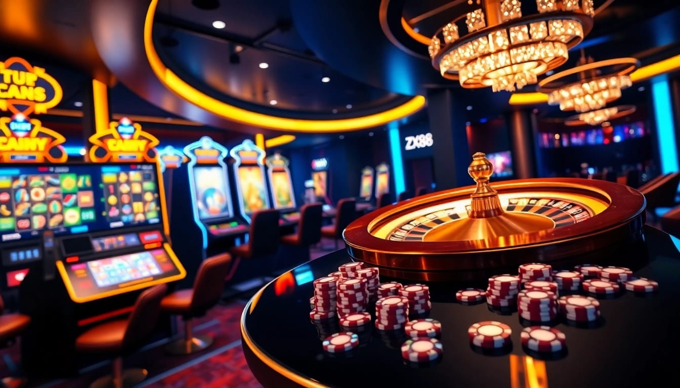 Experience excitement at ZX88 with vibrant casino games and interactive betting.