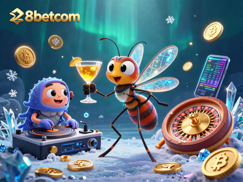 Engage in thrilling actions at 28betcom with a captivating casino scene full of vibrant elements.