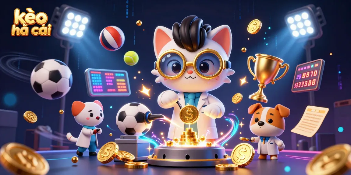 Bet on kèo nhà cái with dynamic sports elements and engaging visuals showcasing exciting gameplay.
