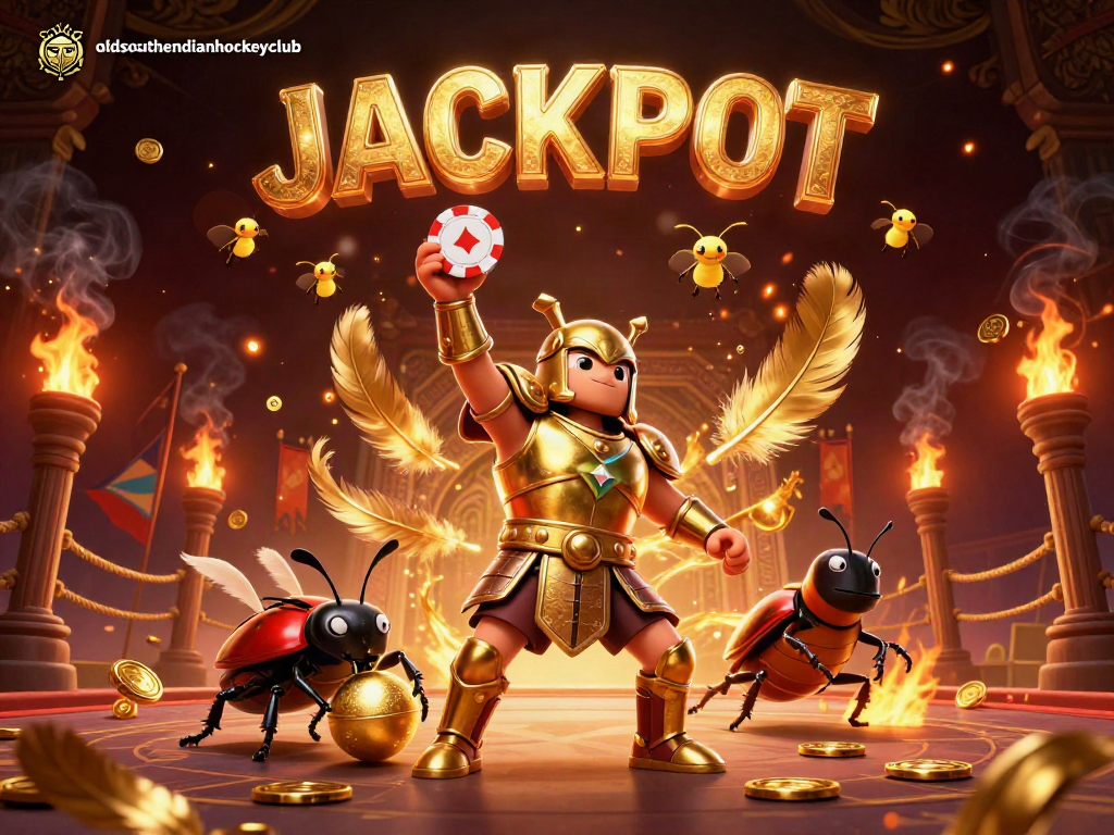 Engage with excitement at oldsouthendianhockeyclub as a hercules beetle achieves a jackpot victory in stunning illustration.