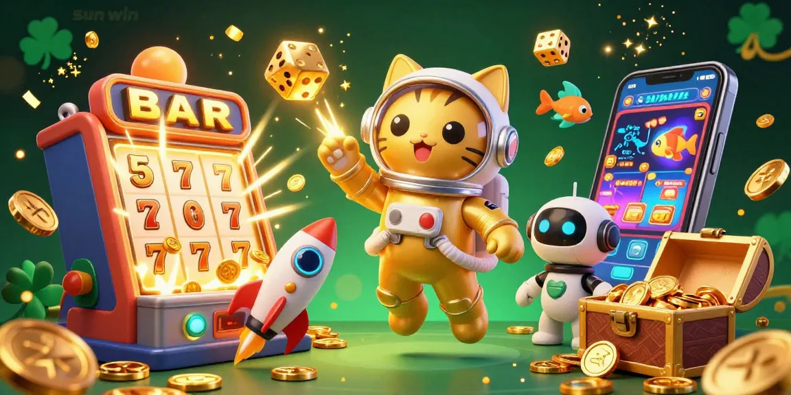 Spin to win thrilling jackpots with exciting casino games at sun win, featuring vibrant characters and dynamic action.