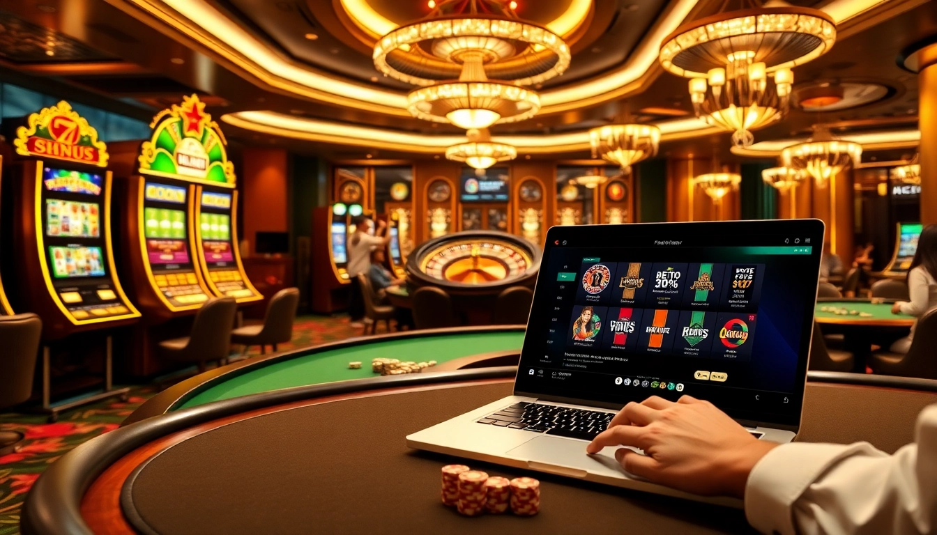 Experience thrilling gaming at https://l567.tech/ featuring dazzling slot machines and luxurious casino tables.