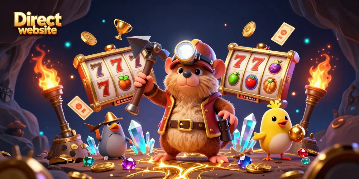 Experience thrilling slots with a treasure hunter mole in the dynamic, Direct website casino scene.