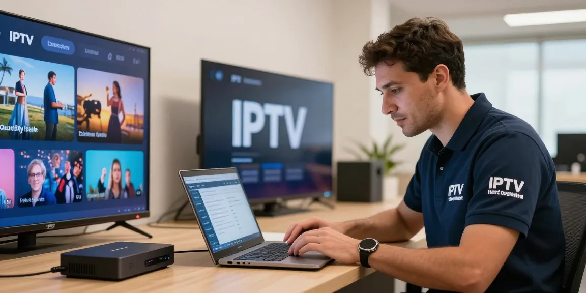 Best IPTV Panel Provider: Trusted local service for IPTV reselling, licensed professional in a community-focused office.