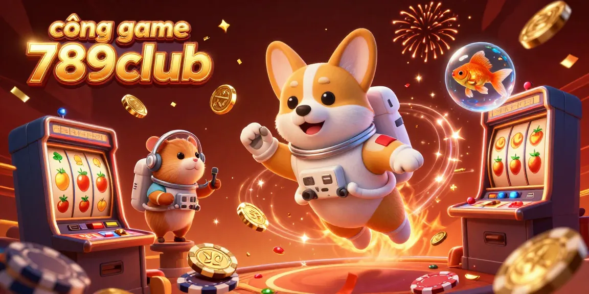 Experience thrilling gaming adventures at cổng game 789club with vibrant slot action in a cosmic setting.