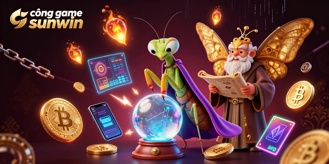 Engage with the magic of cổng game sunwin while enjoying vibrant neon 3D elements and characters.