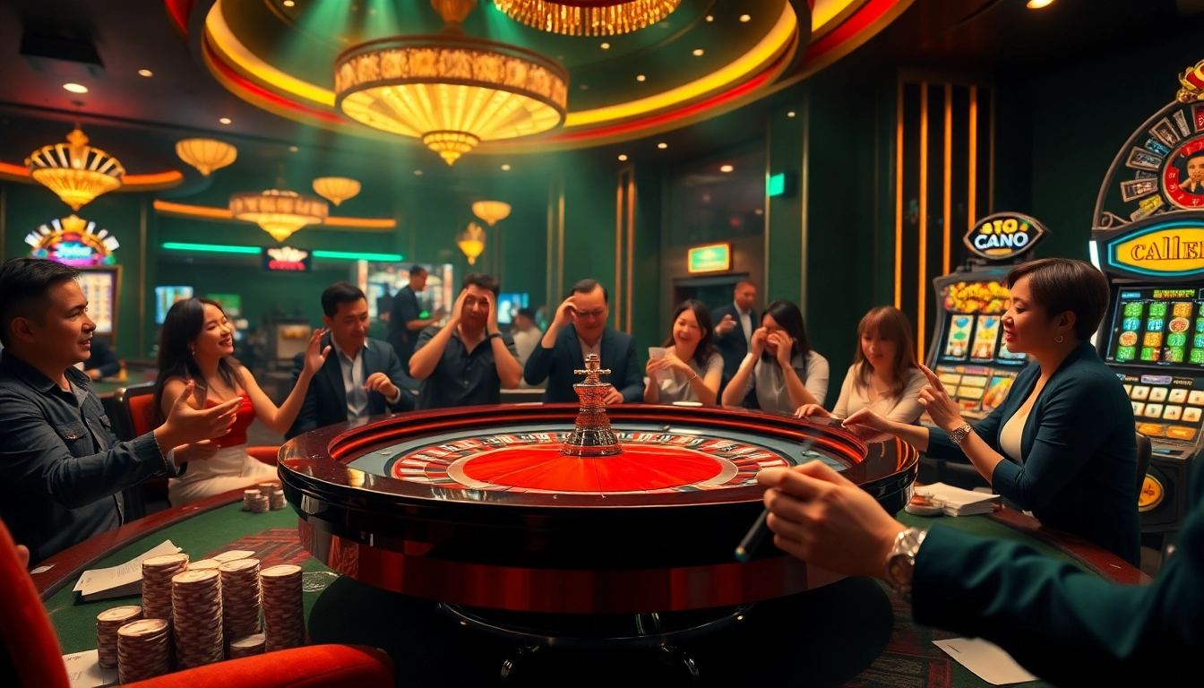 Experience the excitement of nha cai uy tin with thrilling casino gameplay.