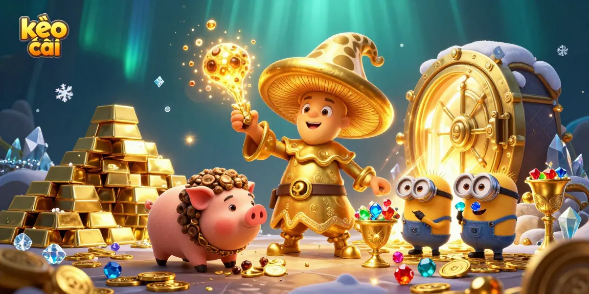 Enjoy exciting betting experiences with kèo nhà cái featuring magical elements and treasures.