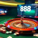 Gamblers exploring the UK88 link in an engaging online betting environment with casino elements.