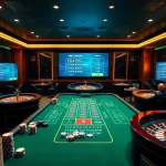 Exciting gameplay scene at c54.gb.net featuring casino tables, cards, and betting chips.