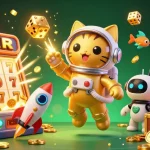 Spin to win thrilling jackpots with exciting casino games at sun win, featuring vibrant characters and dynamic action.
