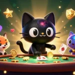 Engage with MM88's vibrant 3D cosmic casino world featuring a black hole cat and nebula fox.
