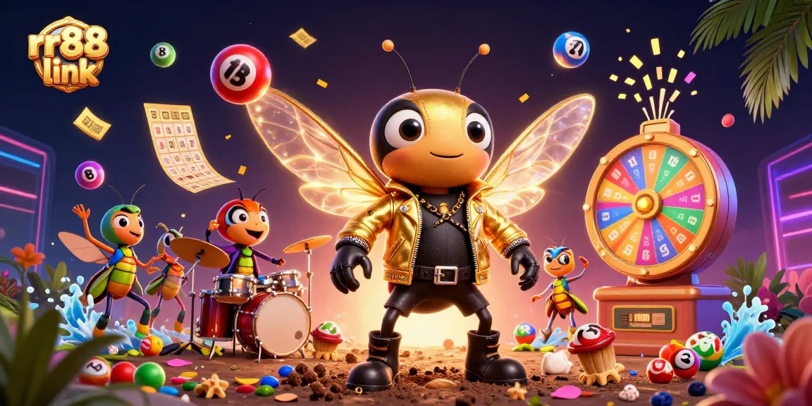 Experience the excitement of rr88 link with vibrant games and animated characters in a casino setting.